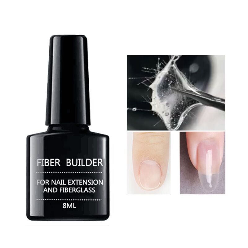 Fiber Bulider Nail Gel Quick Building Repair Broken Nails Soak Off UV Gel Fiber Bulider Nail Gel Quick Building Repair Broken Nails Soak Off UV Gel